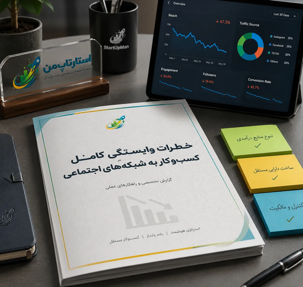 وقتی فروش شما روی یک پیج بنا شده باشد، یک اختلال کافی است